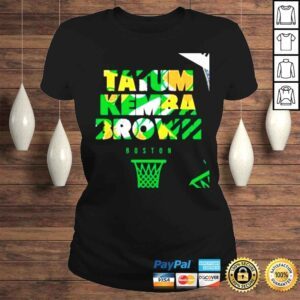 ClassicLadies Boston Celtics Tatum Kemba Brown logo shirt