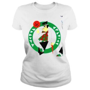 ClassicLadies Boston Celtics logo NBA X Naturel logo shirt