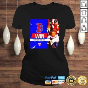 ClassicLadies Boston Red Sox Win MLBNShowCase shirt