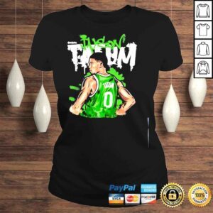 ClassicLadies Boston basketball jayson tatum pose g wht 2021 shirt