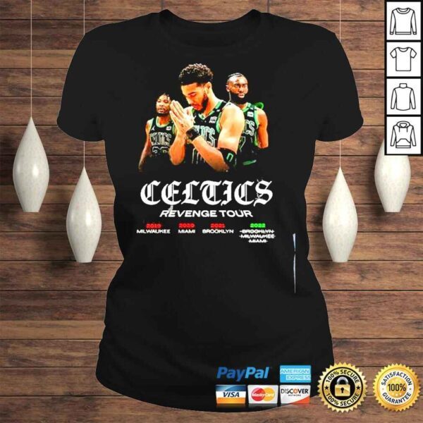 Boston celtics revenge tour 2022 NBA finals shirt - Image 3