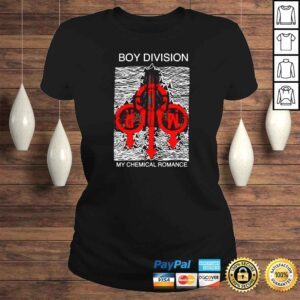 ClassicLadies Boy division my chemical romance shirt