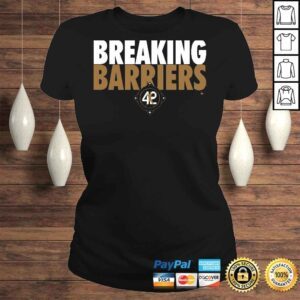 ClassicLadies Breaking barriers jackie robinson 42 shirt