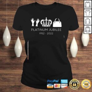 ClassicLadies British Queen Platinum Jubilee 1952 – 2022 70th Anniversary TShirt