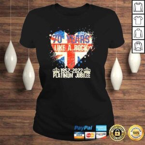 ClassicLadies British queen monarchy platinum jubilee 70th anniversary shirt