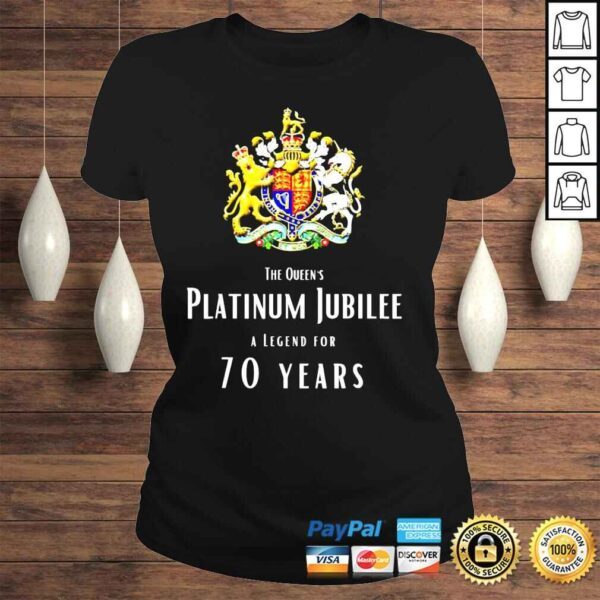 British queen monarchy the queens platinum jubilee shirt - Image 3