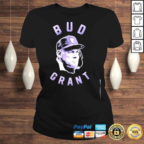 Bud grant vikings hall of fame shirt - Image 3