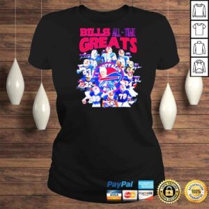 ClassicLadies Buffalo Bills AllTime Greats Signatures 2022 Shirt