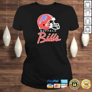 ClassicLadies Buffalo Bills Inspired Logo rugby shirt