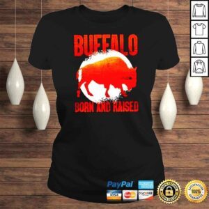 ClassicLadies Buffalo Born And Raised TShirt