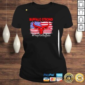 ClassicLadies Buffalo Strong Pray For Buffalo American flag shirt