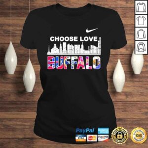 ClassicLadies Buffalo city team player choose love signature shirt