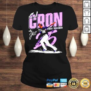 ClassicLadies CJ Cron Colorado Chisel Baseball Signatures Shirt