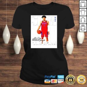 ClassicLadies Cade Cunningham Detroit Pistons Quiet Storm Slam Cover shirt