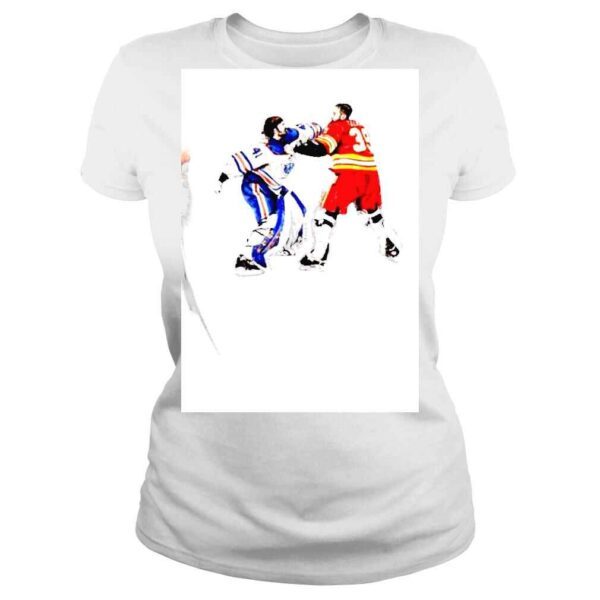 Cam Talbot Mike Smith Fight Battle Of Alberta Shirt - Image 3