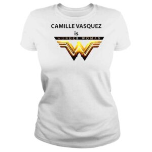 ClassicLadies Camille Vasquez is Wonder Woman shirt