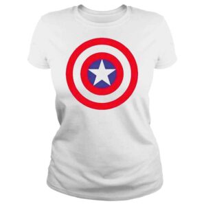 ClassicLadies Captain America shield shirt