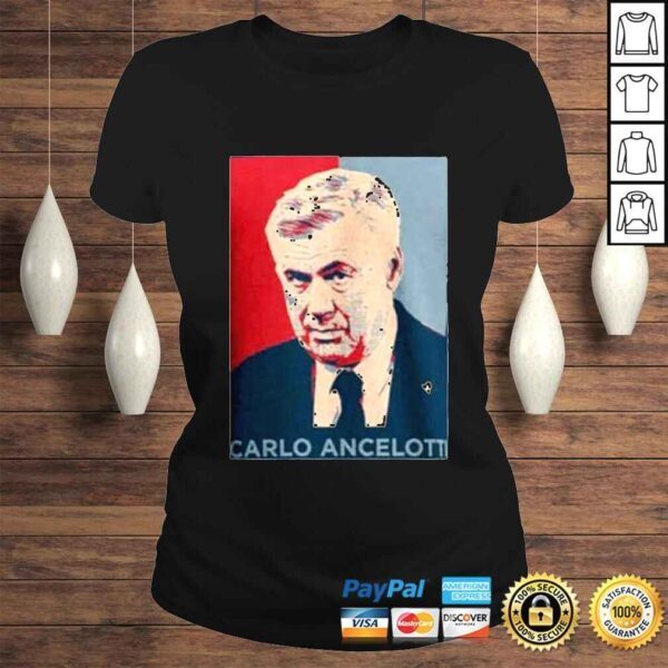 Carlo ancelottI coach real madrid champions league final 2022 shirt - Image 3