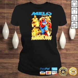 ClassicLadies Carmelo Anthony art basketball shirt