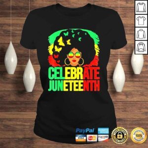 ClassicLadies Celebrate juneteenth 1865 celebrating black freedom day 1865 shirt