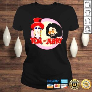 ClassicLadies Cheech and Chong mashup Tom and Jerry shirt