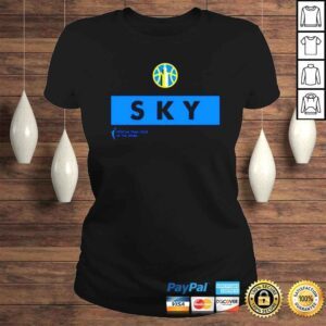 ClassicLadies Chicago Sky Ceramic official team issue of the WNBA shirt