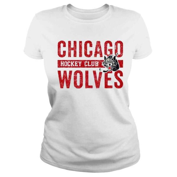 Chicago hockey Club Wolves shirt - Image 3