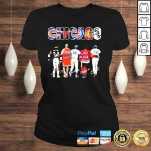 ClassicLadies Chicago team sports payton Jordan banks mikita thomas signatures shirt