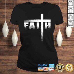 ClassicLadies Christian Faith Cross Shirt