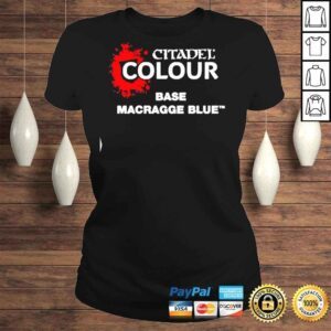 ClassicLadies Citadel Colour Base Macragge Blue Tees Rahul Kohli Shirt