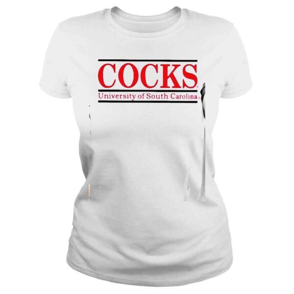 Cocks University Of South Carolina Tee Shirt - Image 3