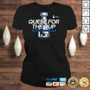 ClassicLadies Colorado Avalanche 2022 Stanley Cup Final Quest For The Cup shirt