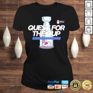 ClassicLadies Colorado Avalanche 2022 Stanley Cup Quest For The Cup shirt