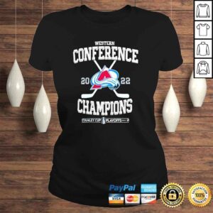 ClassicLadies Colorado Avalanche 2022 Western Conference Champions Stanley Cup Playoffs shirt