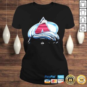 ClassicLadies Colorado Avalanche Fanatics Branded Personalized Midnight Mascot Logo TShirt