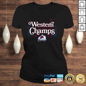 ClassicLadies Colorado Avalanche Western Conference Champs 2022 Stanley cup Final shirt