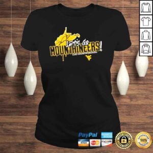 ClassicLadies Colosseum west Virginia lets go mountaineers shirt