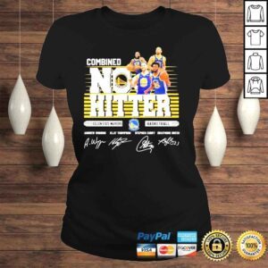 ClassicLadies Combined no hitter golden state warriors basketball shirt