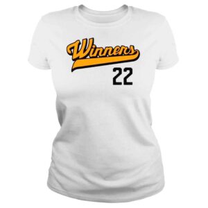 ClassicLadies Comfort colors winners 22 baseball shirt