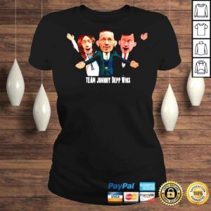 ClassicLadies Congratulations Team Johnny Depp Wins TShirt