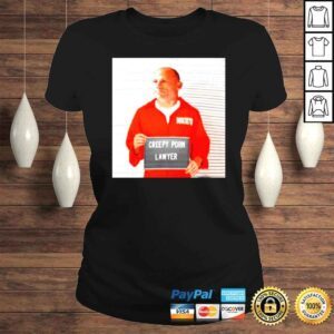 ClassicLadies Creepy Porn Lawyer Tucker Carlson shirt