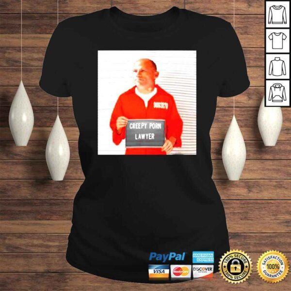 Creepy Porn Lawyer Tucker Carlson shirt - Image 3