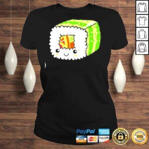 ClassicLadies Cute Pastel Kawaii Goth Japanese Anime Sushi Roll TShirt