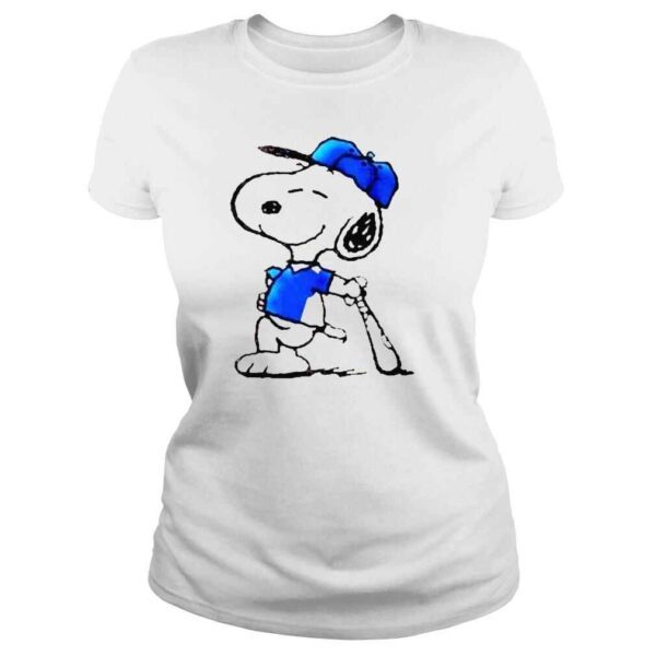 Cute Snoopy Baseball 222 Shir - Image 3