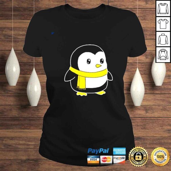 Cute mascot Pittsburgh penguins shirt - Image 3