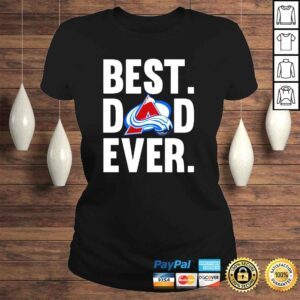 ClassicLadies Dad Ever Colorado Avalanche logo shirt