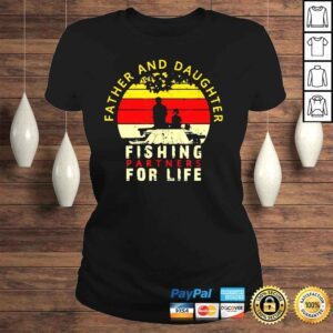 ClassicLadies Dad and daughter fisherman daddy fathers day fishing shirt