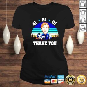 ClassicLadies Dallas Mavericks Dirk Nowitzki 41 21 01 thank you vintage shirt