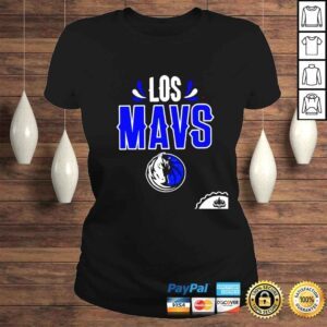 ClassicLadies Dallas Mavericks Los Mavs logo 2022 shirt