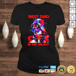 ClassicLadies Darth Vader best dad in the galaxy shirt